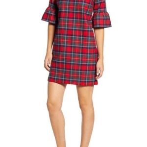 Vineyard Vines Greenwich plaid shift dress